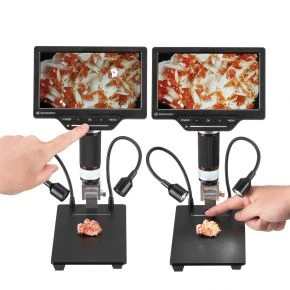 Мікроскоп цифровий Bresser Wi-Fi 1080p з LCD-екраном (9652100)