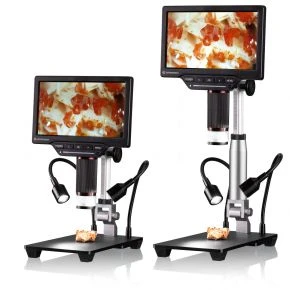 Мікроскоп цифровий Bresser Wi-Fi 1080p з LCD-екраном (9652100)