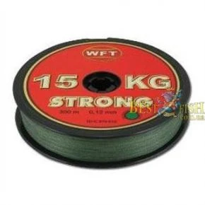 Плетеный шнур WFT KG 0,12мм (300m) 15KG