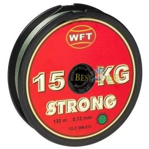 Плетеный шнур WFT KG 0.12мм (130m) 15KG