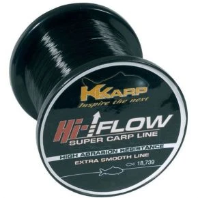 Волосінь Trabucco K-Karp Hi-Flow 600m 0.32mm 9.45kg чорна