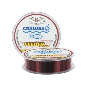 Волосінь Cralusso Prestige Feeder Energy Brown QSP 0,18mm 150m