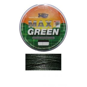 Шнур MiniMax Max Green 135m 0.08mm 4.1kg spectra 100% зелений