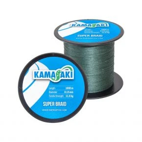 Шнур Kamasaki Super Braid 0.30 мм 1000 м (30520930)