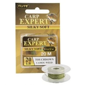 Повідковий матеріал Carp Expert SILKY SOFT TOUCHDOWN 20lbs CAMOU WEED 20м