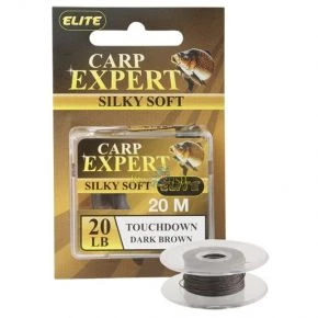Повідковий матеріал Carp Expert SILKY SOFT TOUCHDOWN 20lbs DARK BROWN 20м