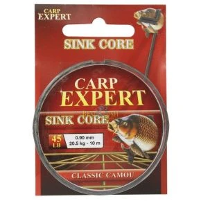 Повідковий матеріал Carp Expert SINK CORE CLASSIC CAMOU 10м; 0,90мм; 20,5кг + голка