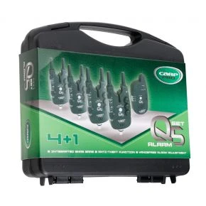 Набір електронних сигналізаторів клювання Carp Pro Q5 4+1 з ресивером