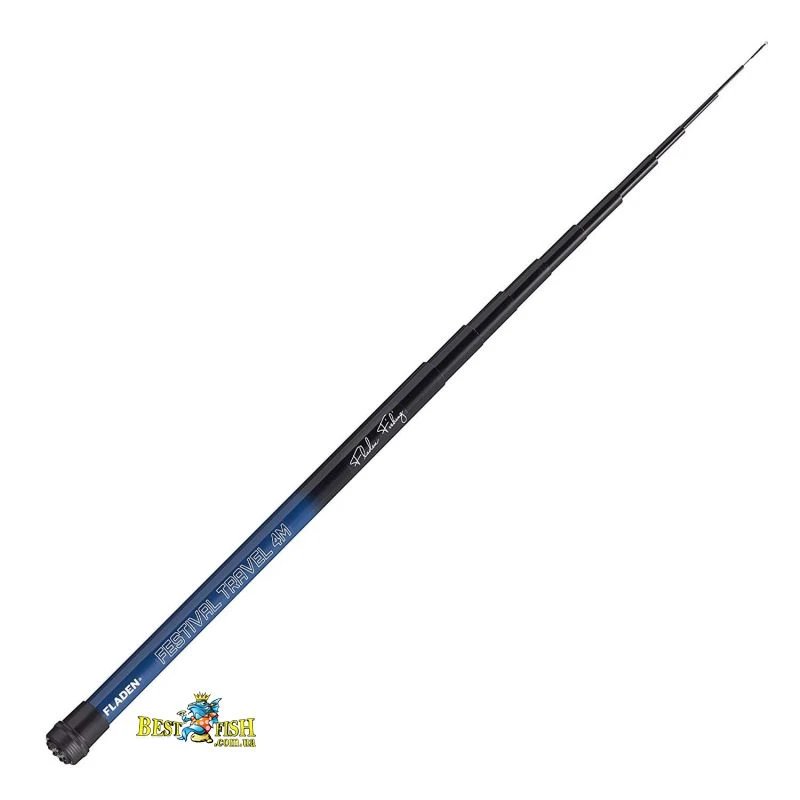 Удилище маховое Fladen Festival Travel Blue Closed Lenght 4m Удилище маховое Fladen Festival Travel Blue Closed Lenght 4m