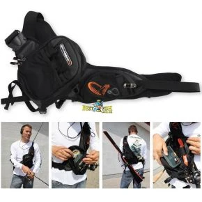 Сумка рибальська Savage Gear Roadrunner Gear Bag через плече з тримачем вудилища