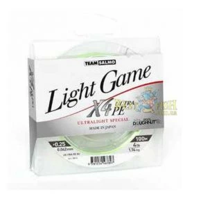 Плетений шнур Team Salmo Light Game X4 Ultra PE (5014-005)