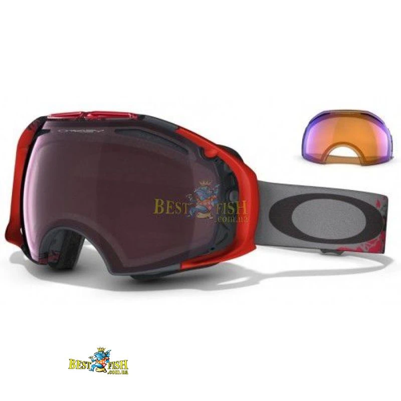 Горнолыжная маска Oakley Airbrake Seth Mo Risktaker Black-Rose /Irid-Persimmon Горнолыжная маска Oakley Airbrake Seth Mo Risktaker Black-Rose /Irid-Persimmon