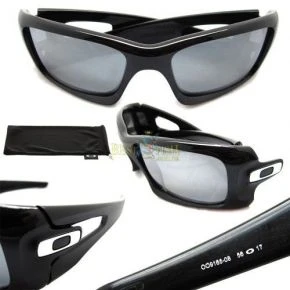 Велоочки Oakley Crankcase Polished Black W/Black Iridium Polarized