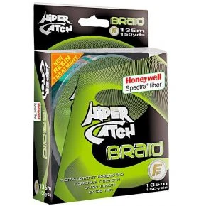 Шнур Lineaeffe Hiper Catch Spectra Braid 135m 0.15mm / 14.00kg світло-сірий