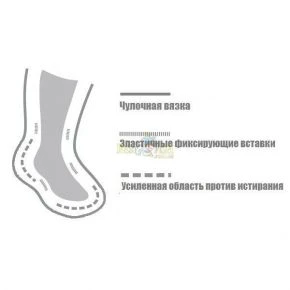 Носки GM Sport Seta Cashmere Power 00