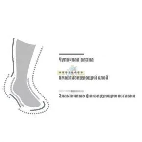 Носки GM Sport Alpine Ski Competition Merino Seta IT