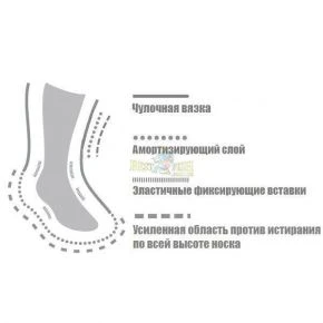 Носки GM Sport Alpine Ski Comfort