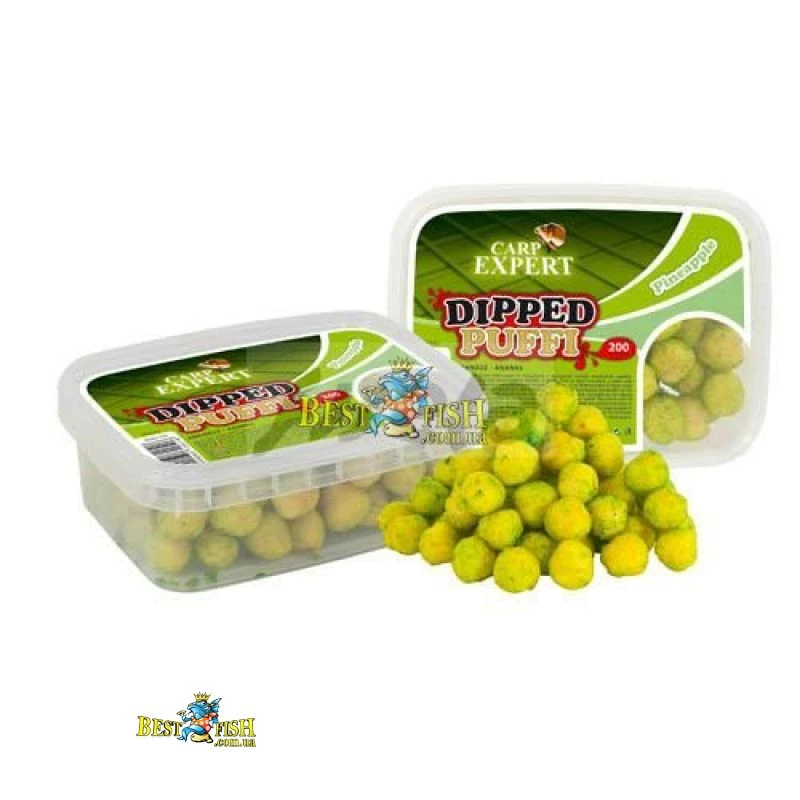 Діпованное повітряне тісто Carp ExpertDIPPELT PUFFI ANANASZ 200ml -ананас Діпованное повітряне тісто Carp ExpertDIPPELT PUFFI ANANASZ 200ml -ананас