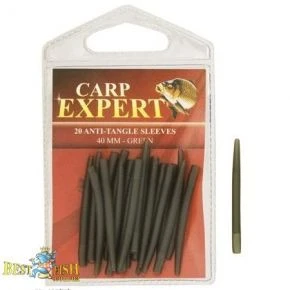 Протизакручувач повідця Carp Expert 20шт зелений