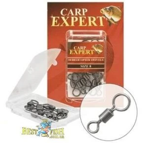 Вертлюжок Carp Expert HELICOPTER SWIVELS 10шт