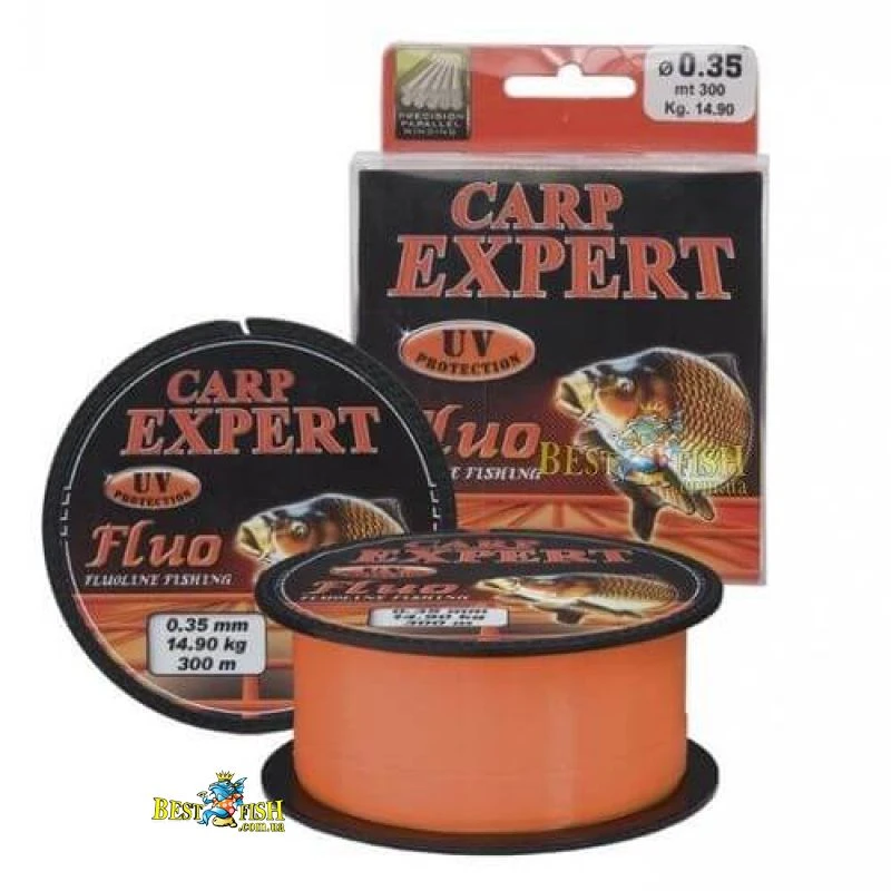 Волосінь Carp Expert UV Fluo Orange 0,30mm 6x300m Волосінь Carp Expert UV Fluo Orange 0,30mm 6x300m