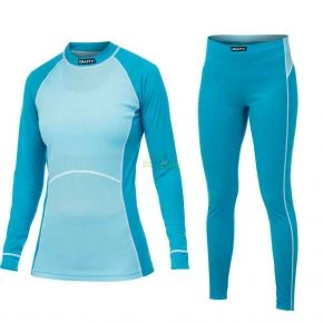 Комплект термобелья женский Craft Active Multi 2-pack Colourblock голубой