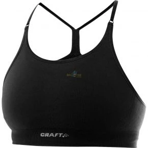 Бюстгальтер Craft Seamless Low Impact Bra чорний