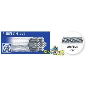 Повідець Dragon 7x7 Surf AFW 9kg CLASSIC 25cm (2шт)