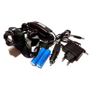 Ультрафиолетовый налобный фонарик Bailong Police BL-2188-UV