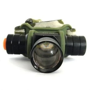 Налобний ліхтарик Bailong Police BL-6660 + Камуфляжний чохол
