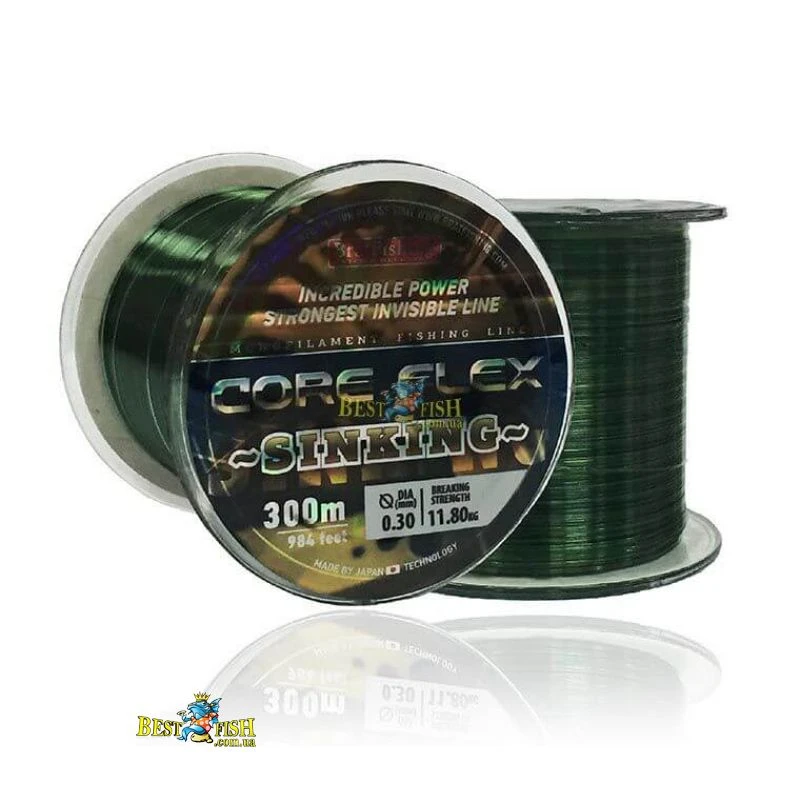 Волосінь Bratfishing Core flex sinking 0.60mm Волосінь Bratfishing Core flex sinking 0.60mm