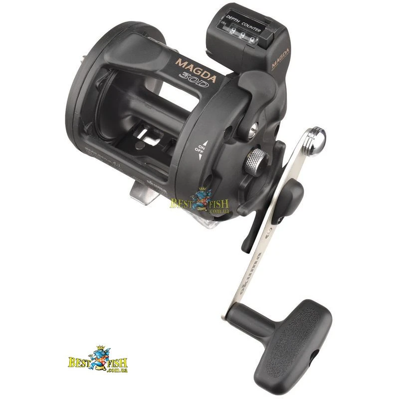 Мультиплікаторна котушка Okuma MAGDA PRO (лев.,счётчик) 30DLX (MA-30DLX) Мультиплікаторна котушка Okuma MAGDA PRO (лев.,счётчик) 30DLX (MA-30DLX)