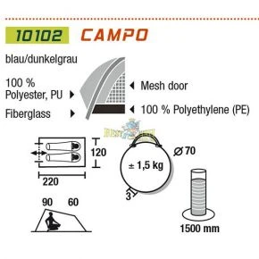 Палатка High Peak Campo 2