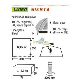 Намет High Peak Siesta Green