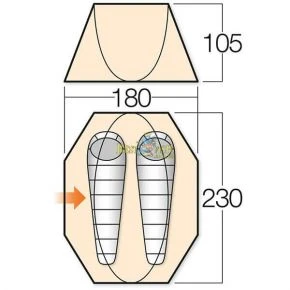 Палатка Vango Pop 200 River