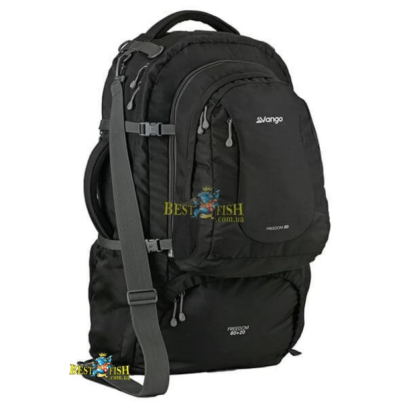 Рюкзак Vango Freedom 80+20 Black Рюкзак Vango Freedom 80+20 Black