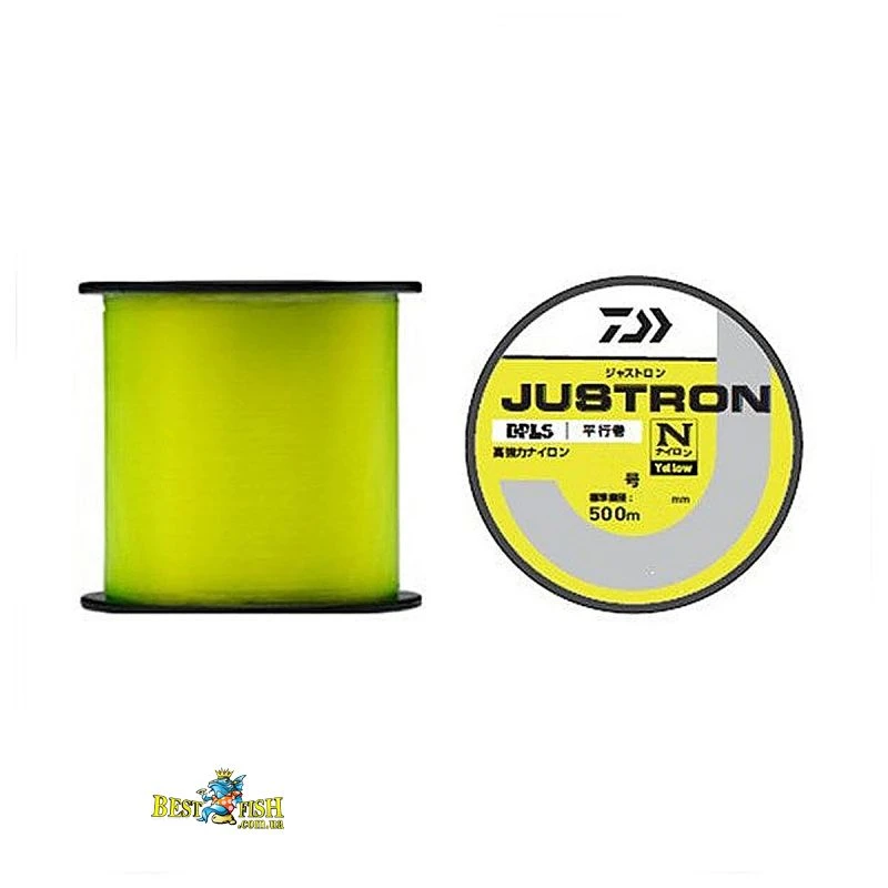 Жилка Daiwa Justron Y 500m 0.26mm #2.5 (07300460) Жилка Daiwa Justron Y 500m 0.26mm #2.5 (07300460)