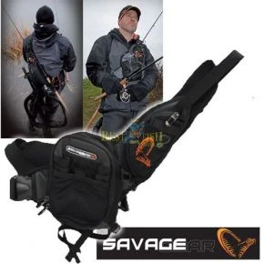 Сумка рибальська Savage Gear Roadrunner Gear Bag через плече з тримачем вудилища