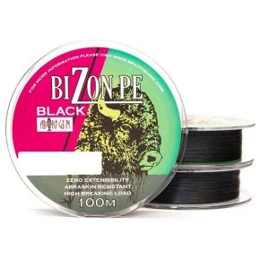 Плетений шнур Bratfishing Bizon PE Black 0.26 мм 100 м (30/02-020-026)