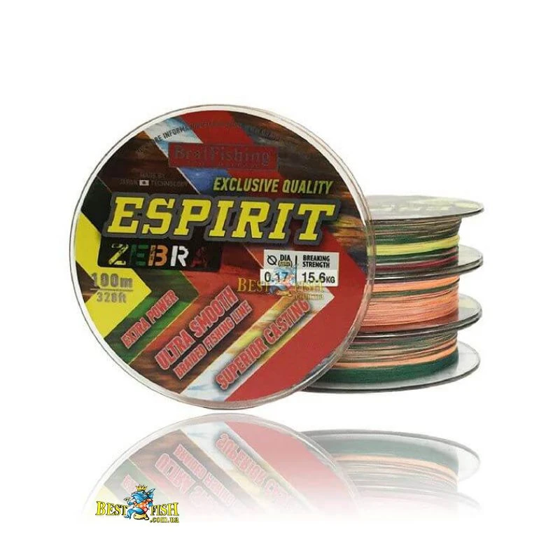 Шнур BratFishing Espirit Zebra 100 м 0.10 мм різнобарвний 30-02-018-010 (30/02-018-010) Шнур BratFishing Espirit Zebra 100 м 0.10 мм різнобарвний 30-02-018-010 (30/02-018-010)