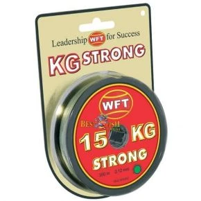 Плетеный шнур WFT KG 0,12мм (300m) 15KG