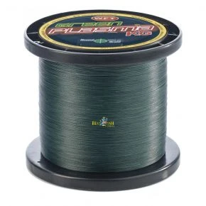 Плетеный шнур WFT Plasma Green 0,22мм 27кг 3000м