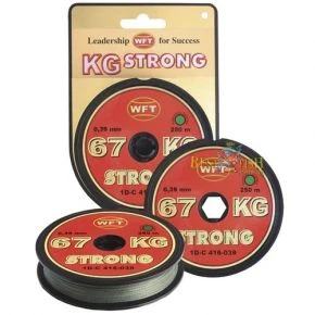 Плетеный шнур WFT KG 0,39мм (250m) 67KG