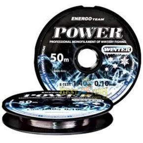 Волосінь Energo Team POWER WINTER 0,10 мм 50м