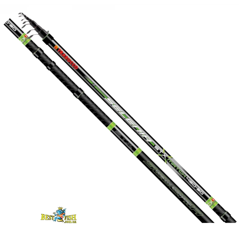 Вудилище матчеве Trabucco Selenia STX Match 4.50 м / до 30 г (150-38-450) Вудилище матчеве Trabucco Selenia STX Match 4.50 м / до 30 г (150-38-450)