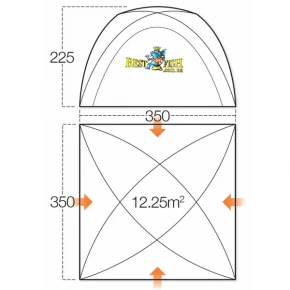 Палатка Vango Hogan Hub Large Herbal