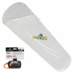Вкладиш для спального мішка Ferrino Liner Silk Mummy White