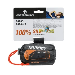 Вкладиш для спального мішка Ferrino Liner Silk Mummy White
